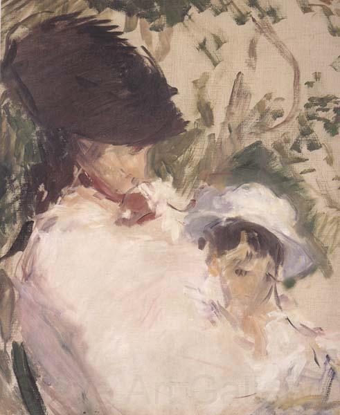 Edouard Manet Jeune fille et enfant (mk40) Norge oil painting art